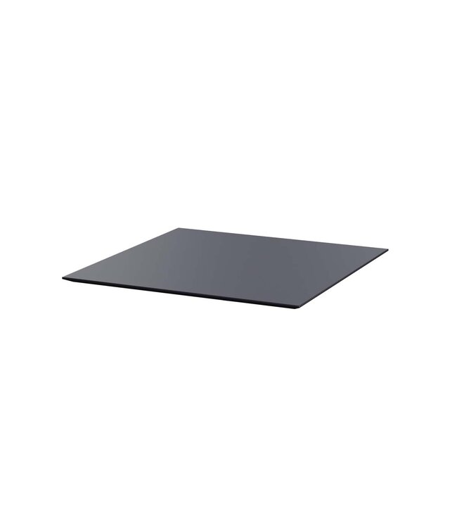 Tafelblad zwart 70x70cm  HPL - Essentials