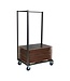 Essentials Trolley voor 30 Examentafels 64x95x169cm (lxbxlh) T91300 Examentafel - Essentials