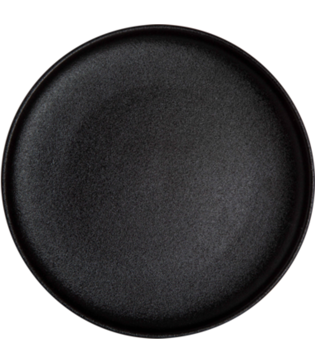 Bord 190 mm zwart Universe - Maastricht Porselein | prijs & verp per 6 stuks