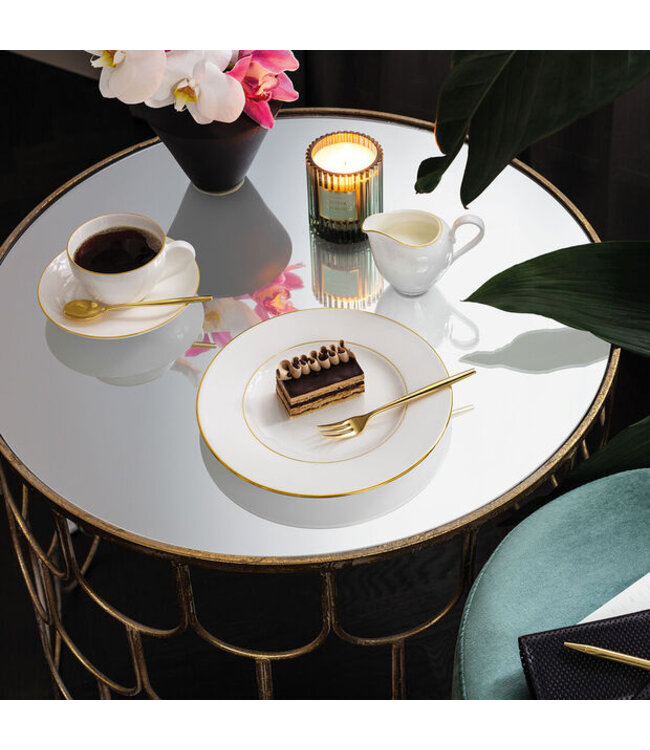 Bord 220 mm  Anmut Gold - Villeroy & Boch | prijs & verp per 6 stuks