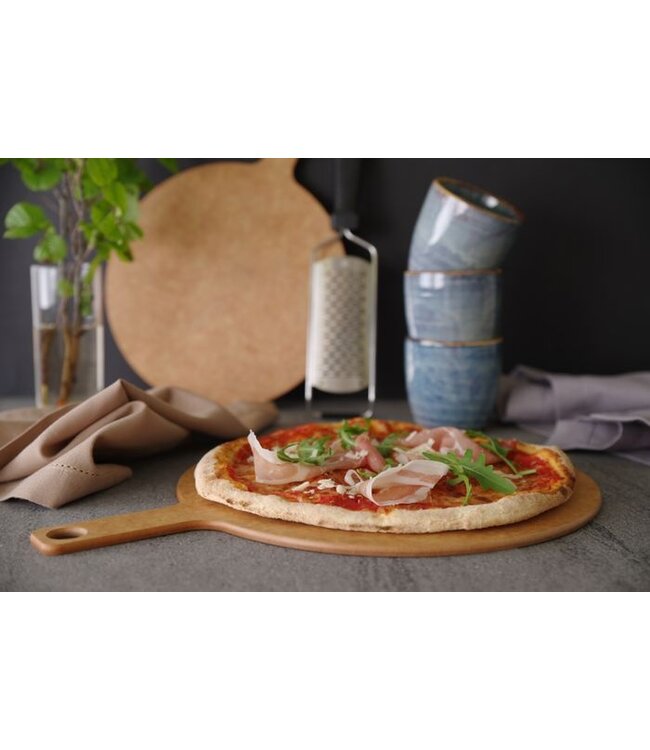 Pizzaplank met handvat Ø406x(h)16 mm - Hendi