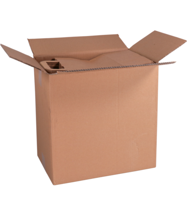 Tas papier 22/10x28 cm (b/dxh) 70gr/m² snacktas bruin platte greep | prijs & verp per 250 stuks