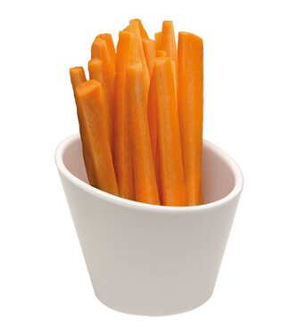 Schaaltje 20 cl Ø100 x (h)65/85 mm melamine wit Casual" - APS