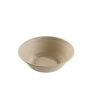 Sabert Bowl disp pulp 75 cl Ø210x(h)40 mm beige BePulp PUL49024 - Sabert | prijs & verp per 75 stuks