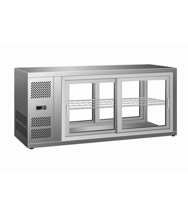 Gebaksvitrine 1110X510X550 mm (bxdxh) - Combisteel