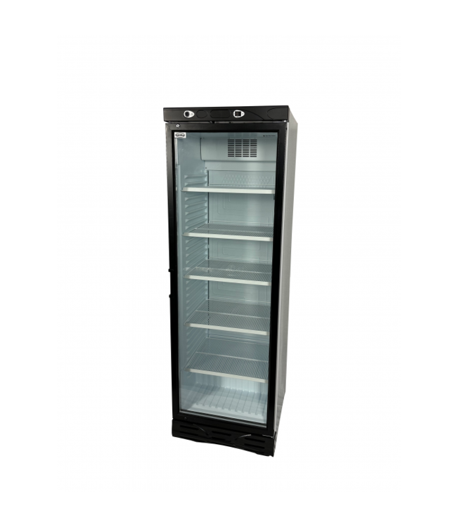 Flessenkoelkast glasdeur 382 ltr zonder lichtbak 595x650x1850 mm (bxdxh) - Combisteel