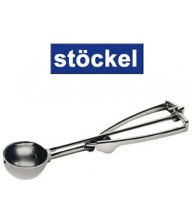 IJsportioneerlepel met RVS 18/10 kom Ø 56 mm - 1/20 ltr - Stöckel