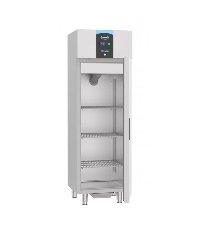 Vrieskast 400 ltr (br. inhoud) 600x600x1950 mm (bxdxh) RVS Pro Line - Combisteel