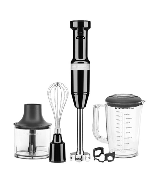 Staafmixer zwart combi 200 mm - KitchenAid