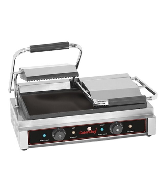 Contactgrill glad/geribd DuettoCompact - Caterchef