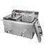 CaterChef Friteuse opzet model inductie 8+8 ltr 578x437x418 mm - Caterchef