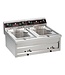 CaterChef Friteuse opzet model 12+12ltr 800x700x320 mm - Caterchef