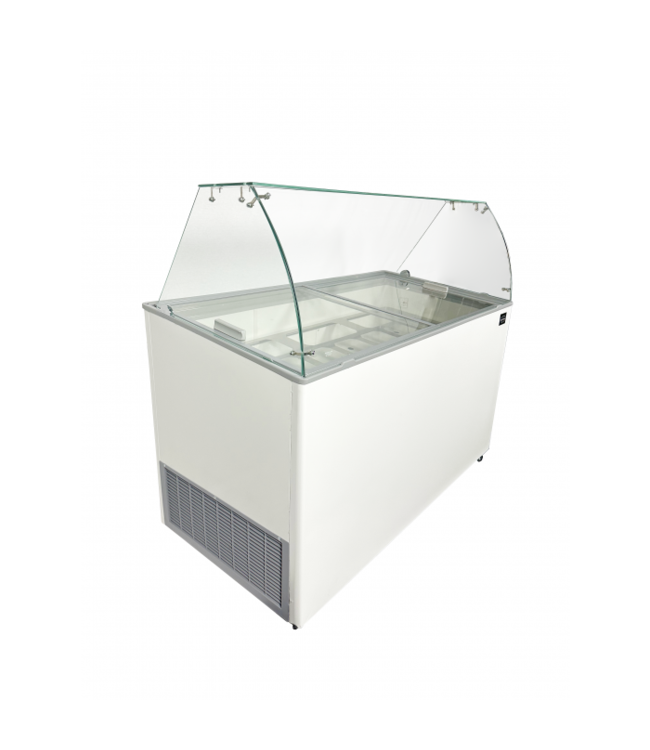 Schepijsvitrine Corsica 6x5 ltr 909x644x1229 mm (bxdxh) - Combisteel