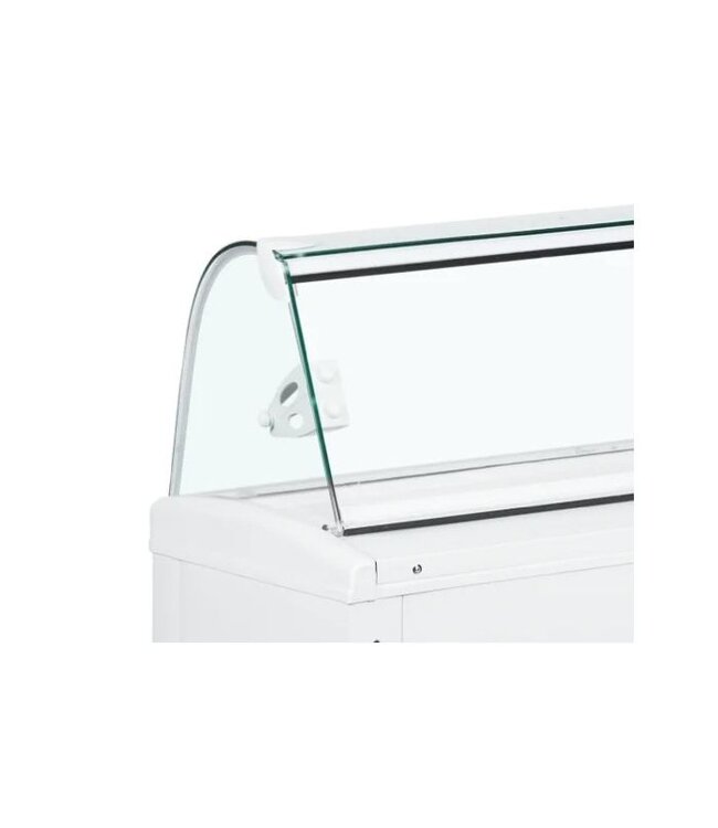 Schepijsvitrine Fiji 4 824x630x1247 mm (bxdxh) - Combisteel