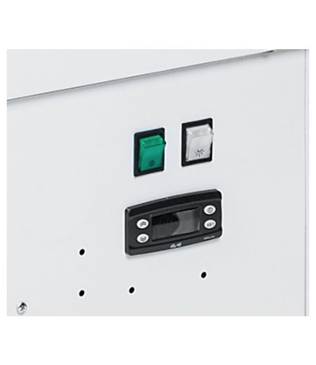 Schepijsvitrine Fiji 7 1354x630x1247 mm (bxdxh) - Combisteel