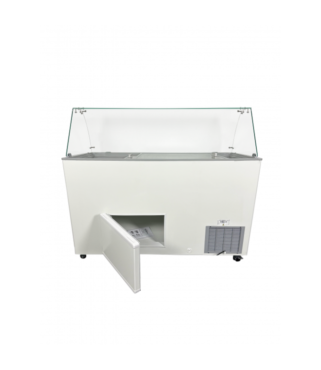 Schepijsvitrine Java 8x5 ltr 1184x727x1229 mm (bxdxh) - Combisteel