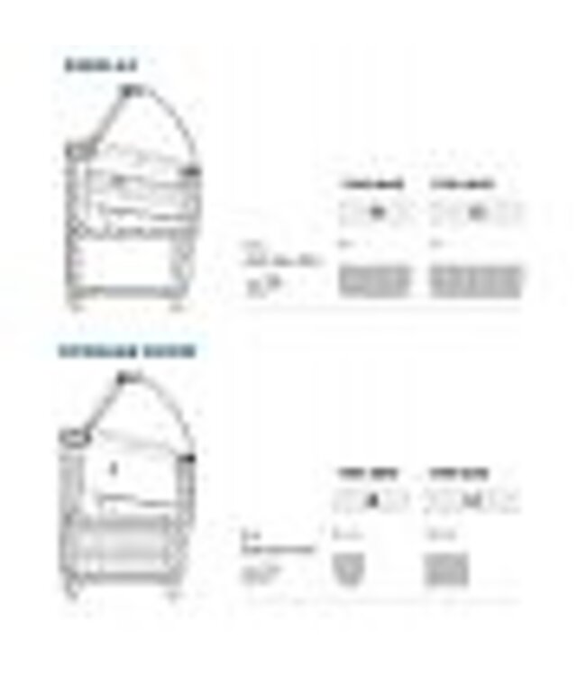 Schepijsvitrine Bermuda 10 1340x799x1343 mm (bxdxh) - Combisteel