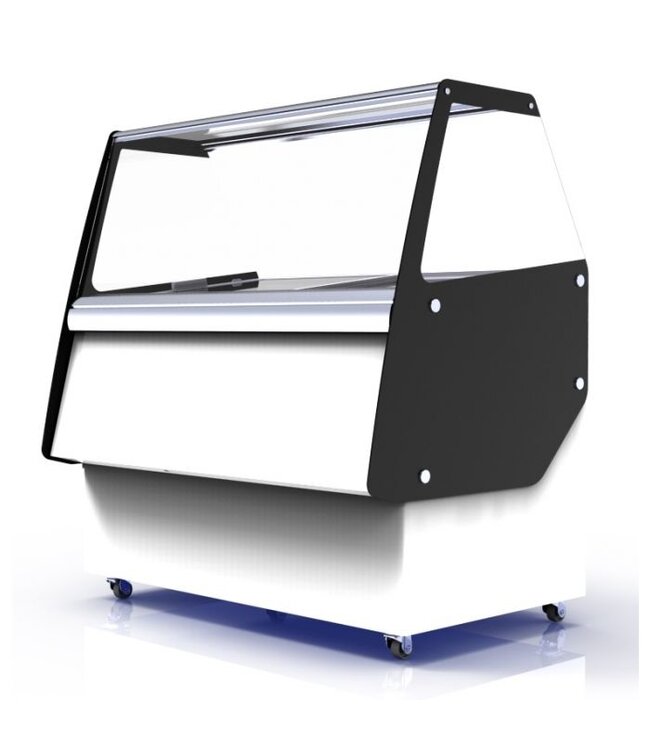 Schepijsvitrine Ibiza 8x5 ltr 1194x842x1285 mm (bxdxh) - Combisteel