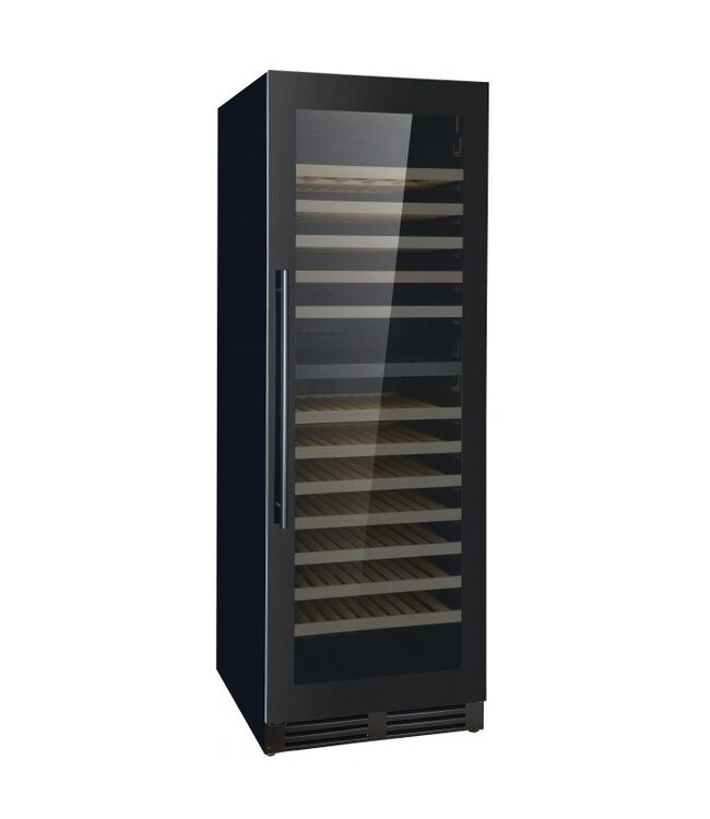 Wijnkoelkast 154 flessen 379 ltr (bruto inh.) 2 zones 595X710X1720 mm (bxdxh) +5°C tot +20°C - Combisteel
