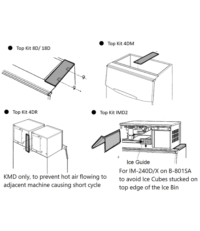 Top Kit TK-4DM - Hoshizaki