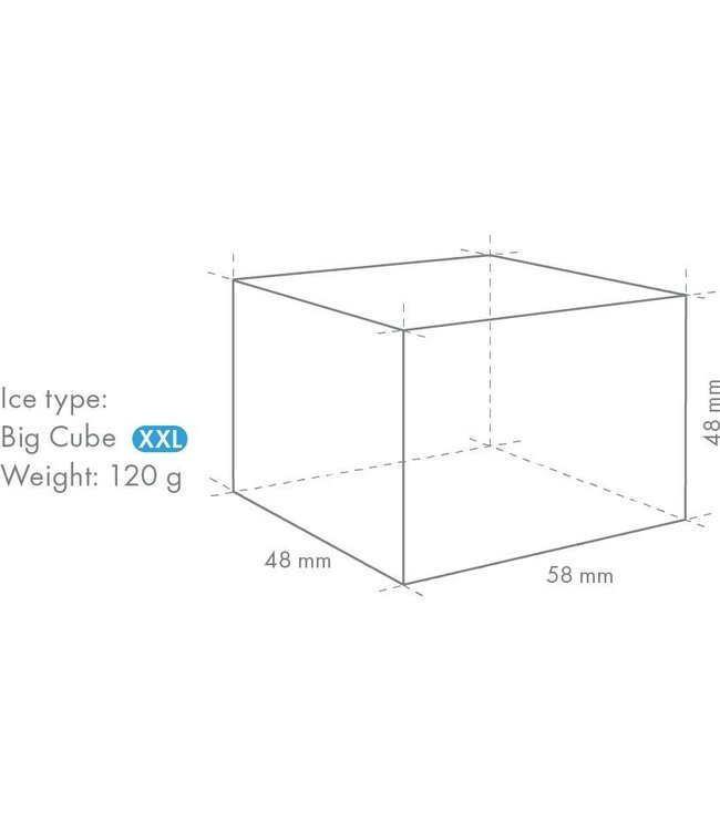Ijsblokjesmachine XXL ijsblokje 43 kg/24u 26 kg bunker luchtgekoeld 633x506x860 mm (bxdxh) IM-65NE-HC-LM - Hoshizaki