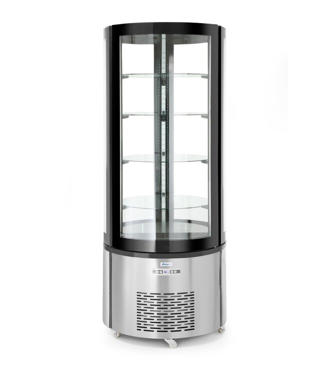 Gebaksvitrine Ø680x(h)1750 mm rond 0°C tot 6°C met LED verlichting - Arktic