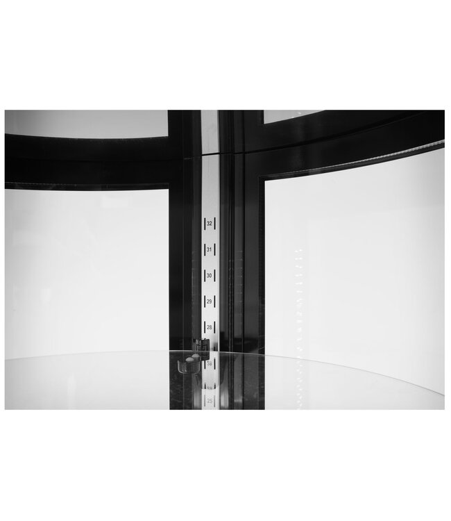 Gebaksvitrine Ø680x(h)1750 mm rond 0°C tot 6°C met LED verlichting - Arktic