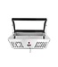 Arktic Opzetsaladevitrine 8x GN 1/6 of 4x GN 1/3 767x612x328 mm (bxdxh) 0C° tot 3C° - Arktic