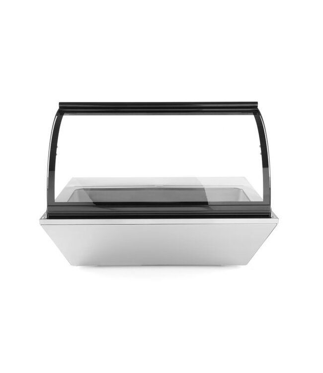 Opzetsaladevitrine 8x GN 1/6 of 4x GN 1/3 767x612x328 mm (bxdxh) 0C° tot 3C° - Arktic