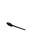 NTR Dessertlepel 12,8 cm Re-usable CPLA zwart | prijs & verp per 1000 stuks