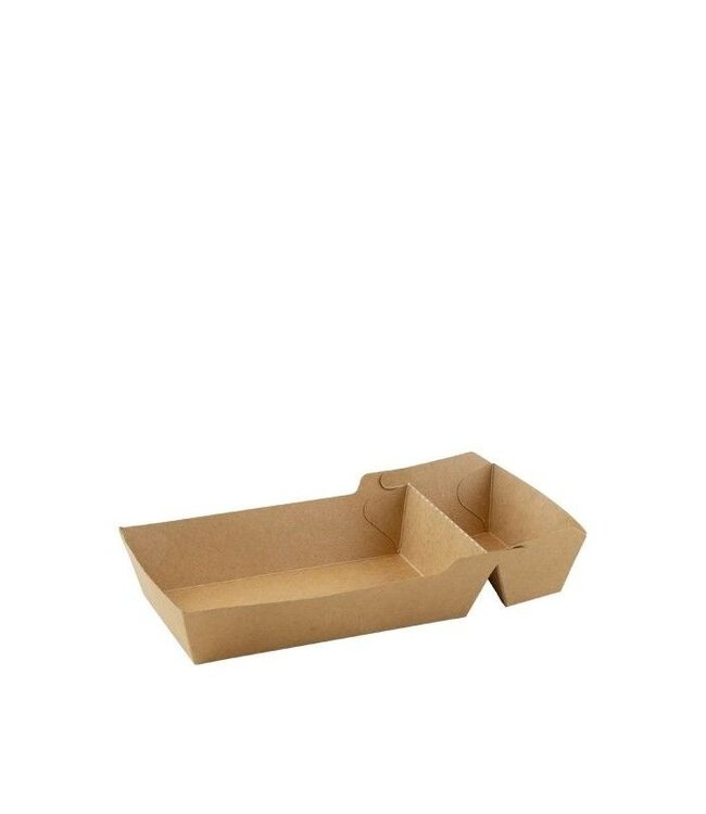 Snackbakje A23 90x70x35 mm FSC® Kraft | prijs & verp per 500 stuks