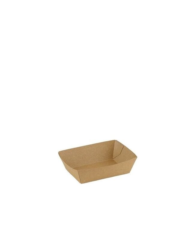 Snackbakje A7 90x70x35 mm FSC® Kraft | prijs & verp per 500 stuks