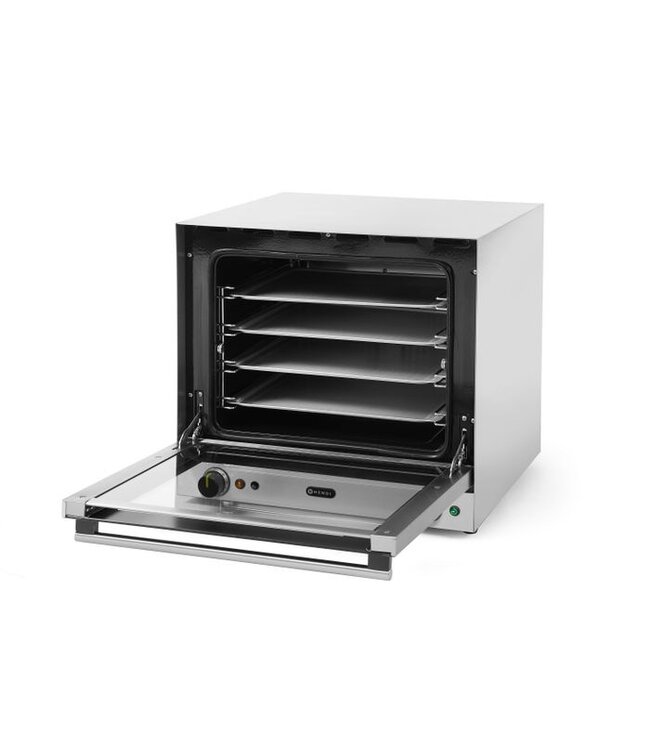 Heteluchtoven 595x595x570 (bxdxh) 230V met vochtinjectie H90S - Hendi