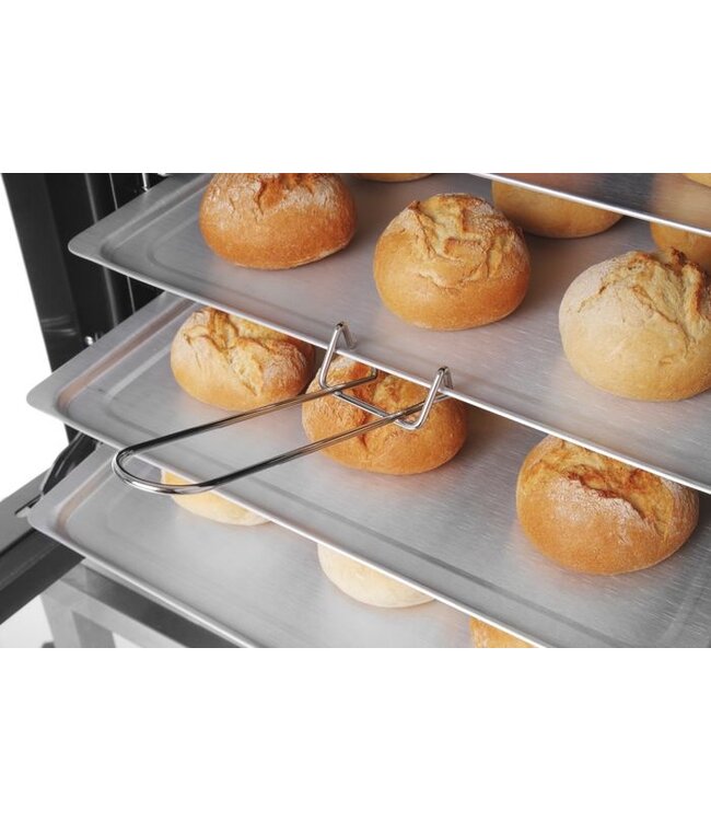 Heteluchtoven 595x595x570 (bxdxh) 230V met vochtinjectie H90S - Hendi