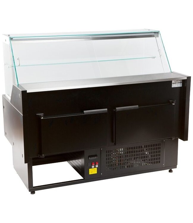 Koelvitrine Oscar 1584x815x1280 mm (bxdxh) - Combisteel