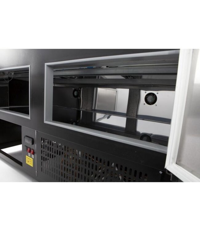 Koelvitrine Oscar 1584x815x1280 mm (bxdxh) - Combisteel