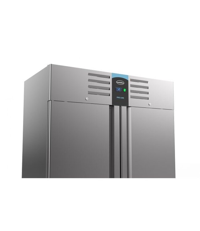 Vrieskast 1400 ltr (br. inhoud 1400x810x2050 mm (bxdxh) RVS Energy Line Mono Block - Combisteel