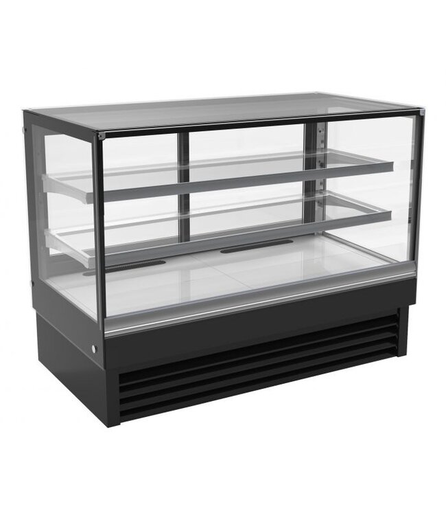 Koelvitrine recht 1500x680x1200 mm (bxdxh) - Combisteel