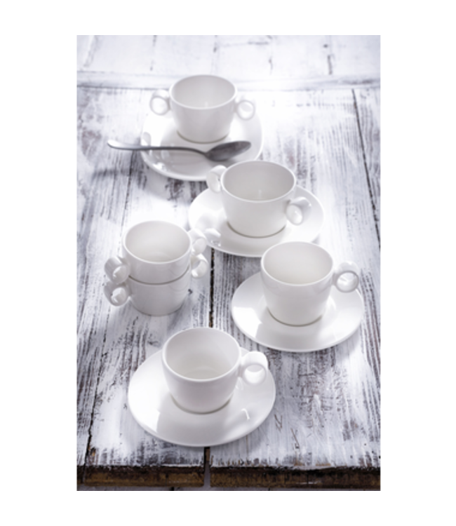 Kop 19 cl Lux - Maastricht Porselein | prijs & verp per 6 stuks