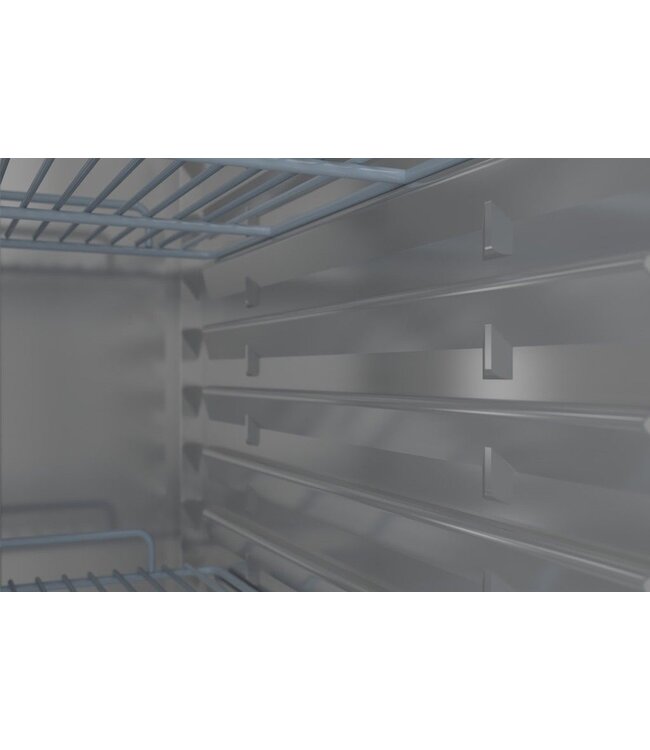 Koelkast 600/415 ltr (br/netto inh.) 654x830x1980-2030 mm (bxdxh) 0°C tot +10°C RVS K 70-4 L DR Advance 70 - Gram