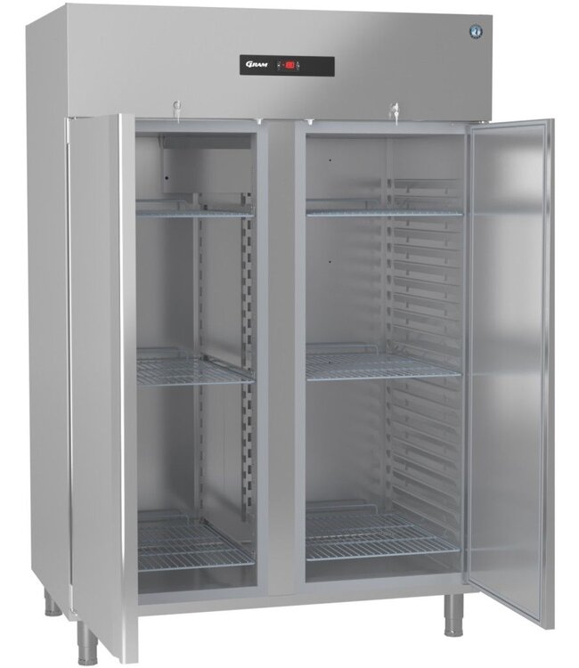 Vrieskast 1200/797 ltr (br/netto inh.) 1344x830x1980-2030 mm (bxdxh) -12°C tot -25°C RVS F 140-3 L DR Advance 140 - Gram