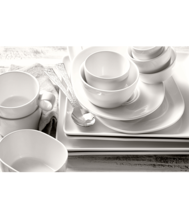 Bord 290x290 mm Lux - Maastricht Porselein | prijs & verp per 6 stuks