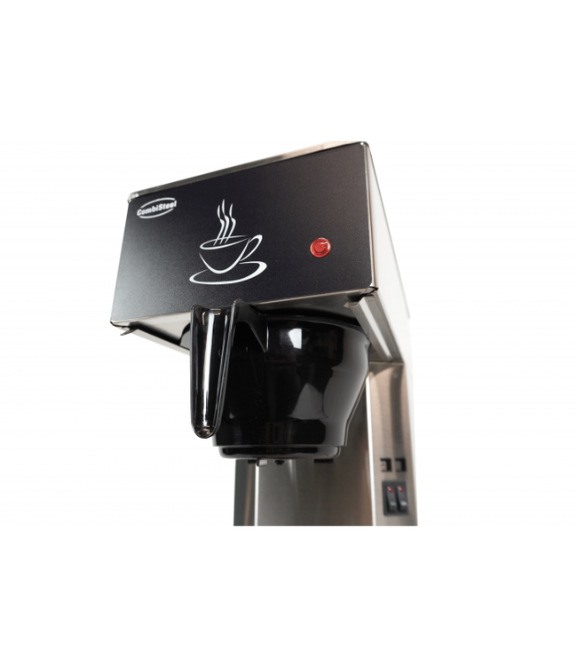 Koffiezetapparaat met 2 glas-kannen 1,8 ltr - Combisteel