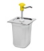 Kalando Dispenser GN 1/6 met gele drukknopbediening - Kalando