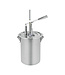 Kalando Heveldispenser 4,5 ltr container rvs met naald spuitmond - Kalando