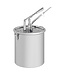 Kalando Heveldispenser 10 ltr container rvs met schuine naald spuitmond - Kalando