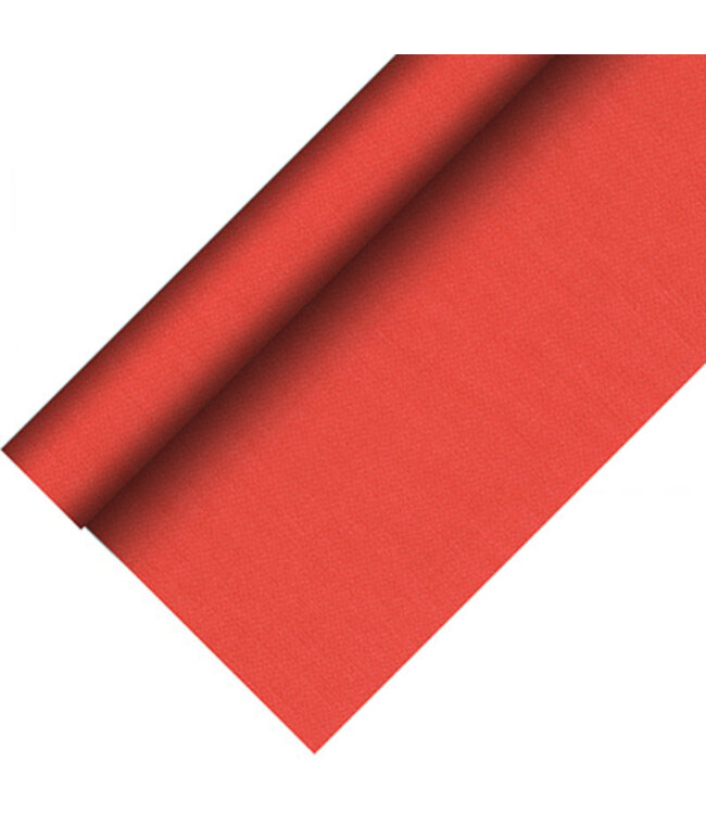 Tafelkleed rood 20 mtr x 118 cm PV-Tissue mix  Royal Collection - Papstar | prijs & verp per 2 stuks