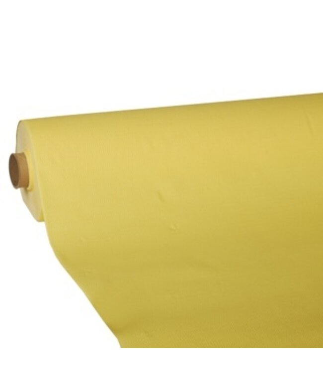 Tafelkleed geel 25 mtr x 118 cm Tissue Royal Collection - Papstar | prijs & verp per 4 stuks