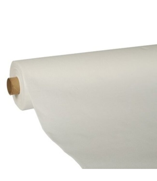 Tafelkleed wit 25 mtr x 118 cm Tissue Royal Collection - Papstar | prijs & verp per 4 stuks