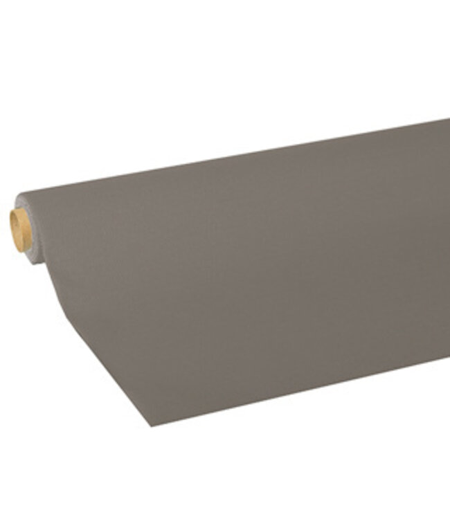 Tafelkleed grijs 5 mtr x 118 cm Tissue Royal Collection - Papstar | prijs & verp per 10 stuks